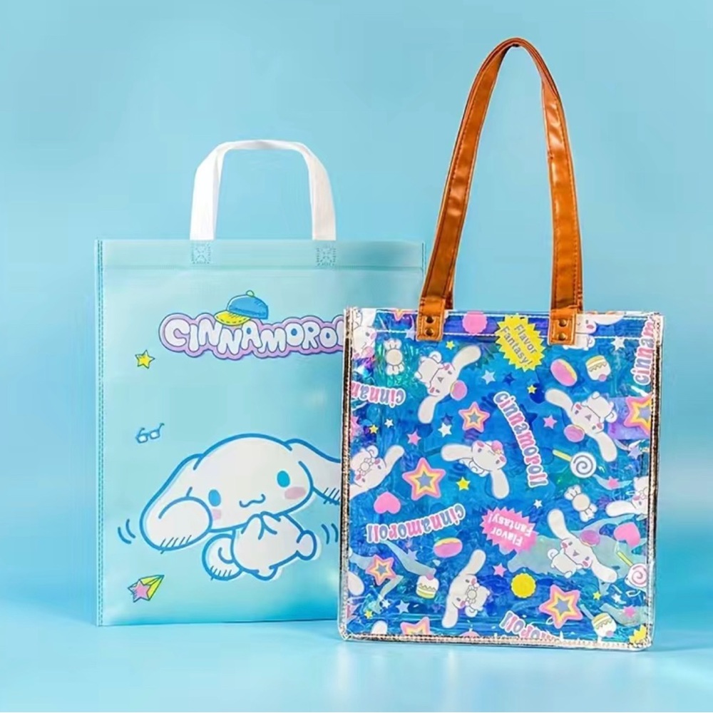 Cinnamoroll Transferred tote bag & Reusable bag